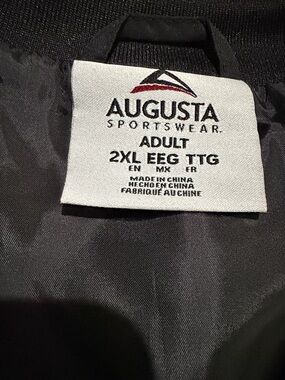 Augusta Sportswear Adult 2XL Jacket - Black

NWOT-never worn